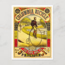 Recherche de monocycle cartes postales Vintage