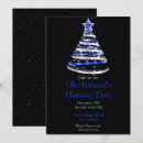 Recherche de bleu de noël invitations Bleu et argent