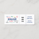 Recherche de salutation cartes visite Amical