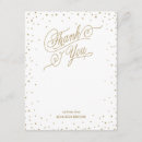 Recherche de gold remerciements cartes Baby shower