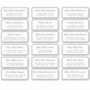 Suche nach weihnachtsadresse aufkleber Klassisch