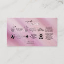 Recherche de licorne rose cartes visite Holographique