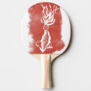 Recherche de original raquettes ping pong Rouge