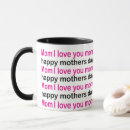 Suche nach mama der liebe i tassen Tag der glücklichen mütter