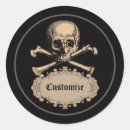 Suche nach schädel und knochen aufkleber Halloween party