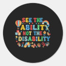 Recherche de capacité autocollants Neurodivergent