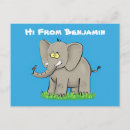 Suche nach elefant cartoon postkarten Niedlich