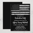Recherche de correction invitations Drapeau américain