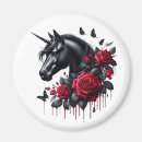 Suche nach schwarzes einhorn magnete Blume