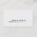 Recherche de minimalistic cartes visite Blanc