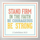Recherche de fort et courageux posters Verset biblique