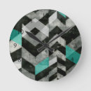 Recherche de art abstrait contemporain horloges Gris