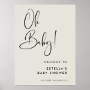 Suche nach modernes mädchen poster Babyduschzeichen