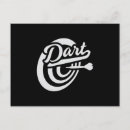 Recherche de dart cartes postales Cible de fléchette