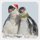 Recherche de pingouins de noël autocollants Oiseaux