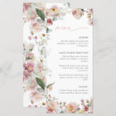Recherche de vintage menus Bride