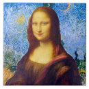 Recherche de mona lisa carreaux Portrait