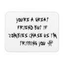 Recherche de zombis magnets Humour