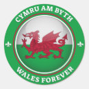 Recherche de cymru autocollants Drapeau