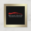 Recherche de voiture rouge cartes visite Pour lui