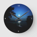 Recherche de minuit horloges Clair de lune