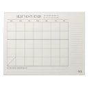 Suche nach monats notizblock Organisieren