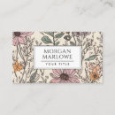 Recherche de wildflowers cartes visite Floral