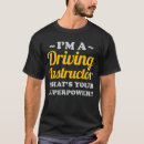 Recherche de instructeur tshirts Instructeur de conduite