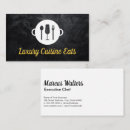 Recherche de vaisselle cartes visite Chef