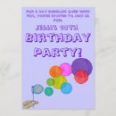Recherche de couleurs multi invitations Multicolore