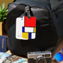Recherche de mondrian bagages étiquettes Peinture