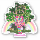 Recherche de fée bleue autocollants Magique