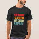 Recherche de hacker vêtements Rétro
