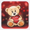 Recherche de tendresse autocollants Mignon