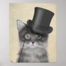 Recherche de chat gris posters Animaux de compagnie mignons