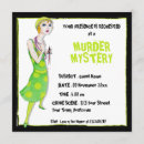 Recherche de mystère invitations Crime