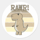 Suche nach t rex cartoon aufkleber Dinosaurier