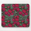Suche nach rotes blume mousepads Blumenmuster