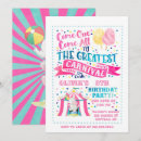 Recherche de vintage de cirque invitations Moderne