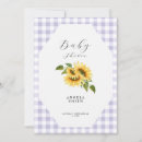 Recherche de lavender baby shower invitations Bébé