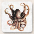 Suche nach kraken untersetzer Vintag