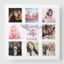 Suche nach best friends wanduhren White