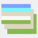 Recherche de couleurs tropicales papier cadeau Vert