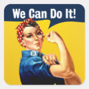 Suche nach rosie the riveter aufkleber Retro