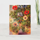 Recherche de claude monet vœux cartes Fleurs