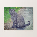 Suche nach motivierend zitate puzzle Katze