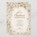 Recherche de gold snowflakes invitations Ivoire