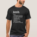 Recherche de josh tshirts Personnalisée