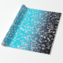 Suche nach blaue glitzern geschenkpapier Schneeflocken