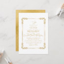 Recherche de dark invitations Cadre or